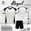 Áo bóng đá HACORIO ROYAL RIO-05 Trắng Đen Gold – Sang trọng và đột phá hiệu suất