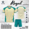 Áo Thể Thao Hacorio RIO-05 Vàng Kem - Năng Động và Cá Tính