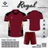 Áo Thể Thao Hacorio RIO-05 Royal Đỏ Đô