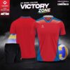 Áo Bóng Chuyền Hacorio Victory Zone Màu Đỏ Rực Rỡ