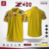 Áo Cầu Lông Zinex Z400 - Vàng Năng Động