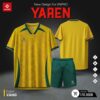 Bộ Đồ Thể Thao YAREN UNI-02 Màu Vàng Tươi Năng Động