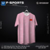 Áo Thể Thao F-Sports Màu Hồng Nhạt – Nét Dịu Dàng Cho Phong Cách Năng Động