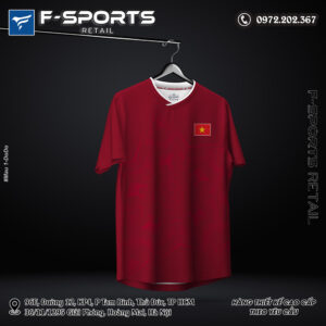 Áo Đấu Đội Tuyển Việt Nam Màu Đỏ - FSports