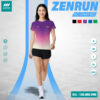 Áo Chạy Bộ Nữ ZENRUN - Màu Tím Gradient