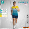Áo Chạy Bộ ENERGY RZIC-03 - Chuyển Sắc Vàng Xanh Năng Động