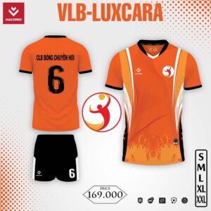 Áo Bóng Chuyền Luxcara Cam Rực Rỡ - Năng Động và Thoải Mái