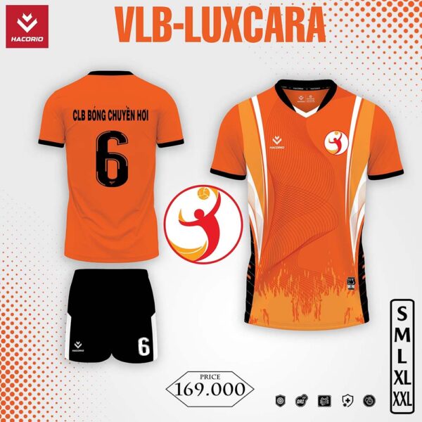 Áo Bóng Chuyền Luxcara Cam Rực Rỡ - Năng Động và Thoải Mái