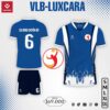 Đồng phục bóng chuyền VLB-02 LUXCARA – Xanh bích năng động