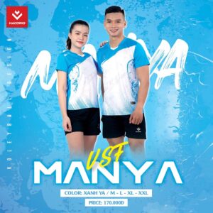 Đồng Phục Thể Thao Manya - Xanh Ya Trẻ Trung Năng Động