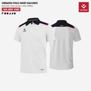 Polo Hacorio Trắng – Thanh lịch và Năng động
