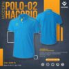 Áo Polo Thể Thao Hacorio POLO-02 Màu Xanh Ya