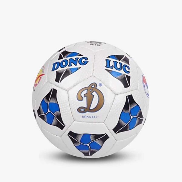 Quả bóng đá Động Lực UHV 2.05 Size 4 - Trắng Xanh Đen