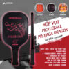 Vợt Pickleball PROJAGA DRAGON - Đen Đỏ Cá Tính & Bền Bỉ