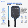 Vợt Pickleball Kaiwin Slight - Viền Xanh Da Trẻ Trung