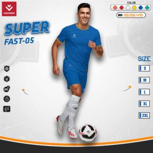 Áo Thể Thao SUPER FAST-05 Xanh Dương - Năng Động và Cá Tính