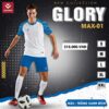 GLORY MAX-01 Trắng Xanh Bích – Bộ Đồ Thể Thao Nam Năng Động Cá Tính