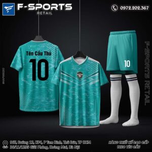 Áo Bóng Đá Thiết Kế Màu Xanh Ngọc - FSPORTS RETAIL