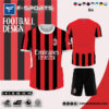 Bộ quần áo bóng đá AC Milan sân nhà 2024 - Màu đỏ đen