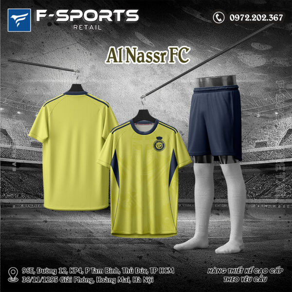 Áo CLB Al Nassr Sân Nhà 2025/26 Màu Vàng