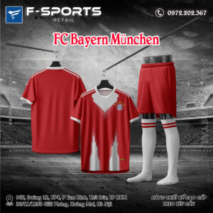 Áo FC Bayern München Sân Nhà 2025/26 Màu Đỏ