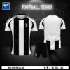 Áo Bóng Đá Juventus Sân Nhà 2024 Màu Đen Trắng