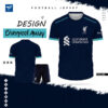 Áo bóng đá Liverpool Away 2024 - Xanh navy cá tính