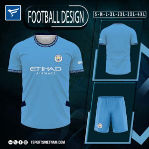 Áo CLB Manchester City Sân Nhà 2024 - Màu Xanh Da Trời