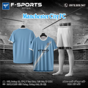 Áo CLB Manchester City Sân Nhà 2025/26 - Màu Xanh Dương Nhạt