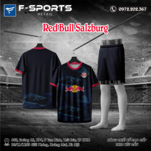 Áo CLB Red Bull Salzburg Sân Nhà 2024 - Màu Navy Đen