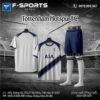 Áo CLB Tottenham Sân Nhà 2025/26 Màu Trắng Xanh Navy
