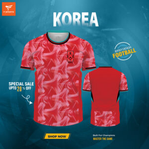 Áo Bóng Đá KOREA Sân Nhà Màu Đỏ