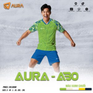 Bộ đồ thể thao Aura A30 - Màu Xanh Chuối