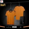 Áo Không Logo KTM-05 Burger Màu Cam Năng Động