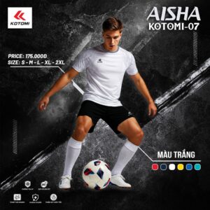 Áo Không Logo KTM-07 AIsha Màu Trắng – Năng Động và Dễ Phối Đồ