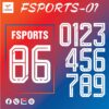 Font Số Áo Bóng Đá FSPORTS-01:  Mạnh mẽ - Hiện Đại - Hiệu Quả