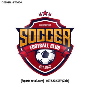 Logo Áo Bóng Đá FSPORTS - Đỏ Nhiệt Huyết Và Sáng Tạo