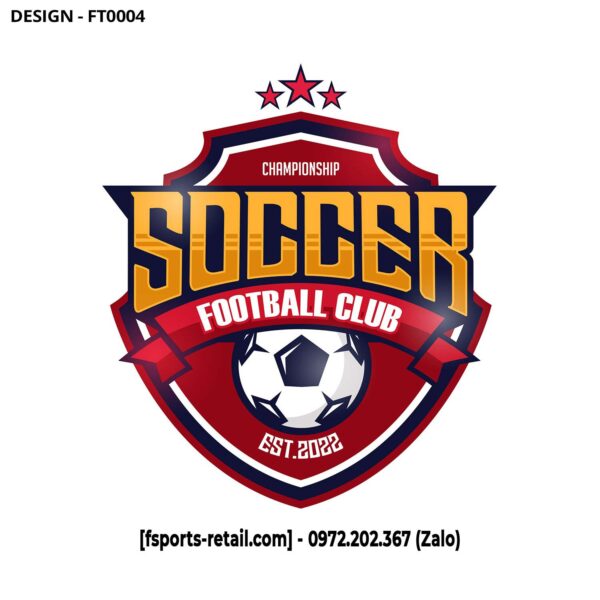 Logo Áo Bóng Đá FSPORTS - Đỏ Nhiệt Huyết Và Sáng Tạo