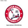 Logo Football Club - Đỏ Năng Lượng Đầy Quyết Tâm