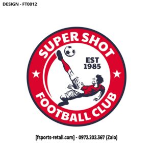 Logo Football Club - Đỏ Năng Lượng Đầy Quyết Tâm