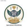 Logo FT0063 phối màu Xanh Rêu Vàng Kim