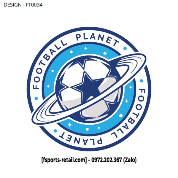 Logo Phong Cách FSports - Tông Xanh Dương Năng Động