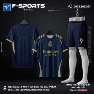 Áo đấu RealMadrid FC Xanh Navy – Lịch lãm và đẳng cấp