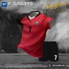 Đồng Phục Bóng Chuyền Đỏ Đen F-Sports Năng Động Mạnh Mẽ