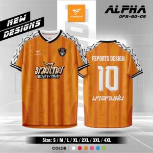 Áo Thể Thao Muay Thái Cam Sáng Họa Tiết Trẻ Trung - Đa Kích Cỡ & Chất Liệu Thoáng Mát