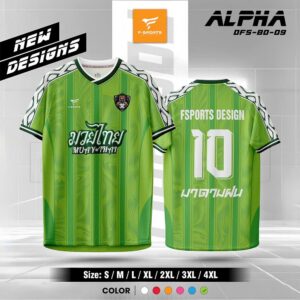 Áo Thể Thao Xanh Lá Cây Vân Chìm FSPORTS – Năng Động & Cá Tính Cho Mùa Hè 2024