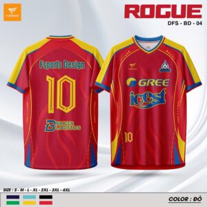 Áo Thể Thao Đỏ Năng Động - Thiết Kế Nổi Bật, Chất Liệu Siêu Thoáng