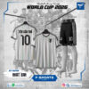 Áo Đấu Đội Tuyển Nhật Bản Sân Khách World Cup 2026 – Trắng Đen Tinh Tế